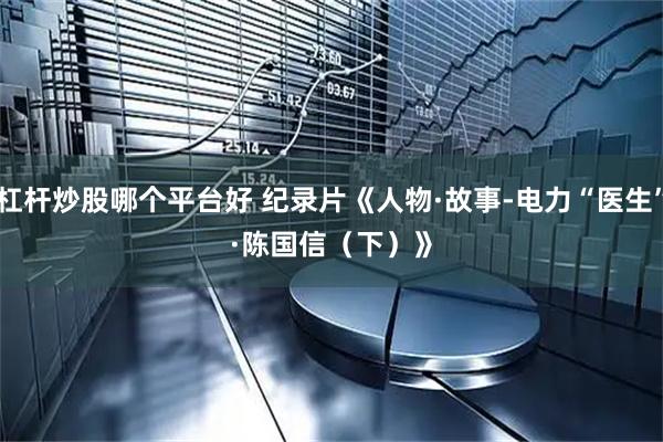 杠杆炒股哪个平台好 纪录片《人物·故事-电力“医生”·陈国信（下）》