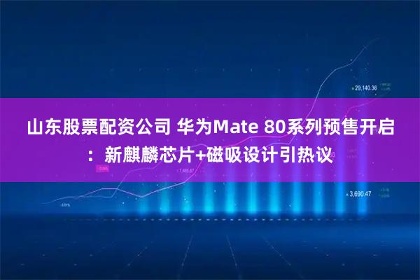 山东股票配资公司 华为Mate 80系列预售开启：新麒麟芯片+磁吸设计引热议